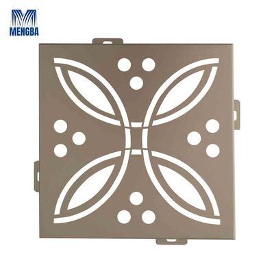 Laser Cutting Aluminium Curtain Wall Panel Wall Cladding Decoration
