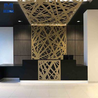 Laser Cutting Aluminium Curtain Wall Panel Wall Cladding Decoration