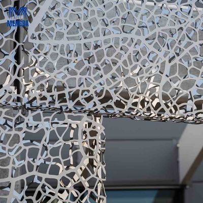 Laser Cutting Aluminium Curtain Wall Panel Wall Cladding Decoration