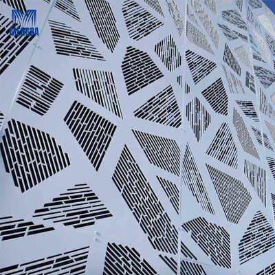 Laser Cutting Aluminium Curtain Wall Panel Wall Cladding Decoration