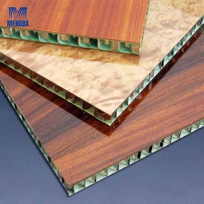 Lightweight Aluminium Curtain Wall Honeycomb Panel High Strength