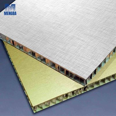 Lightweight Aluminium Curtain Wall Honeycomb Panel High Strength