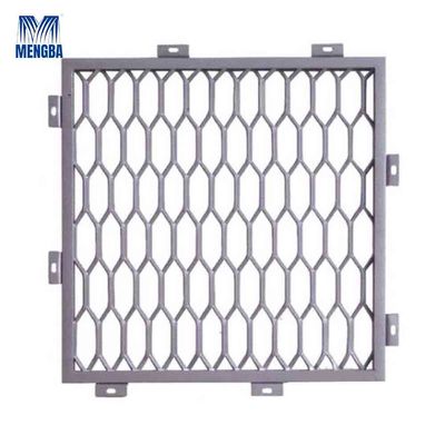 Fireproof Aluminium Curtain Wall Mesh Board Exterior Wall Cladding