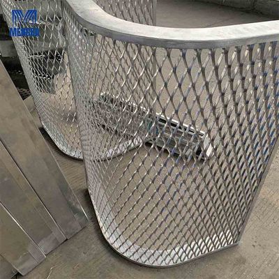 Fireproof Aluminium Curtain Wall Mesh Board Exterior Wall Cladding