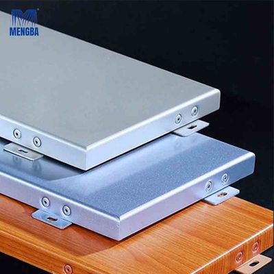 Custom Aluminium Curtain Wall Flat Aluminum Sheet For Train Station