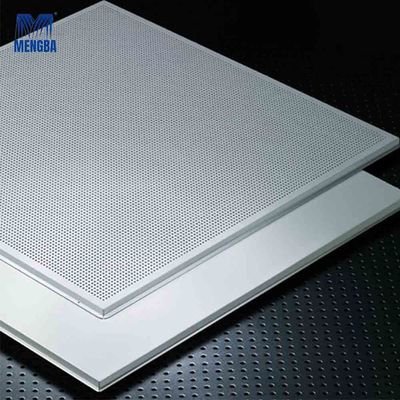 Acoustic Aluminum Perforated Ceiling Sheets Moistureproof And Fireproof