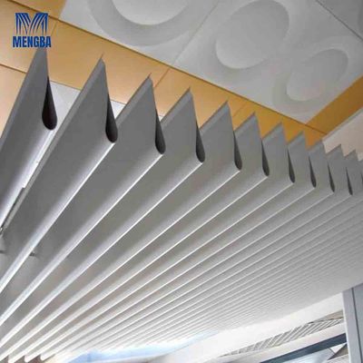 OEM / ODM Aluminium Ceiling Panel Sheet Water Drop Type For Airport