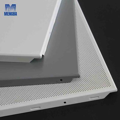 Stadiums Fireproof Aluminium Ceiling Panels Square Aesthetics