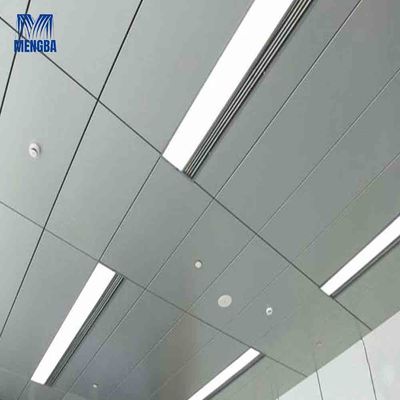 Stadiums Fireproof Aluminium Ceiling Panels Square Aesthetics
