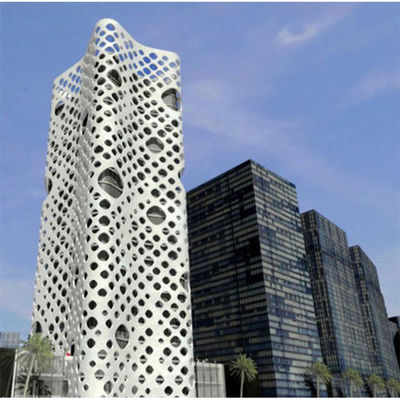 Modern Aluminium Curtain Wall Cladding Outdoor Exterior Wall System