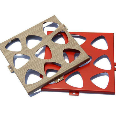 Metal Stainless Steel Aluminium Curtain Wall Cladding Laser Cut OEM / ODM