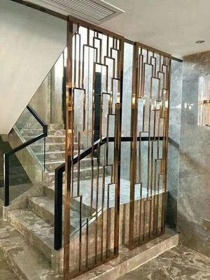 Movable Room Divider Screen Privacy Aluminum material fireproof