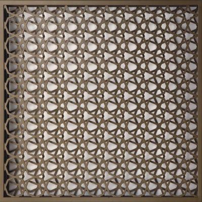 Folding Partition Room Divider Screen Aluminium Panel Contemporary Design