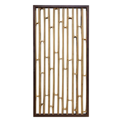 Rectangle Room Divider Screen Aluminum Smooth Surface Fire Resistant