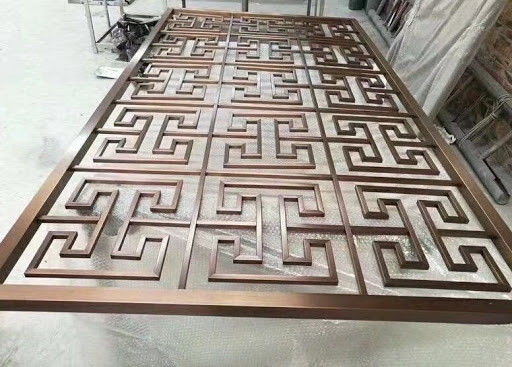Living Room Divider Screen Aluminum Honeycomb Panel Customized