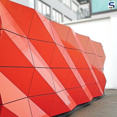 Custom Commercial Aluminium Curtain Wall Sustainable Syst Cassette System