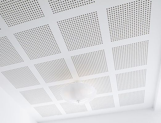 OEM Coffered Aluminium Ceiling Panel Sound Absorbing Lightweight