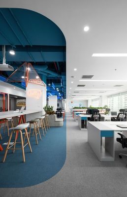 Perforated Mesh Aluminium Ceiling Panel Suspended Felt Strips Linear