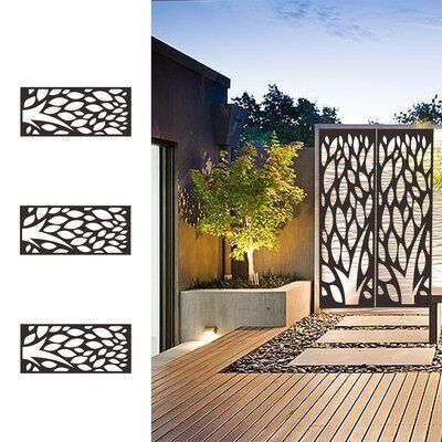 Vertical Swing Aluminium Profile Gates Exterior Anti Corrosion