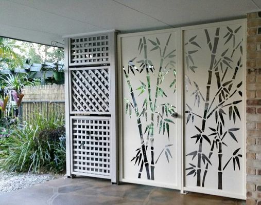 Recyclable Aluminium Profile Gate Swing Aluminum Security Gates Fireproof