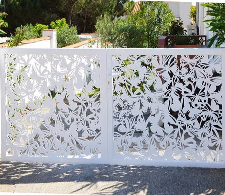 ODM Aluminum Folding Security Gates Exterior Aluminium Gate Profile Lightweight