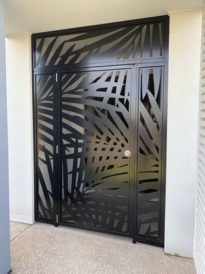 Residential Aluminum Outdoor Gates Anodizing Non Toxic Aluminium Electric Gates
