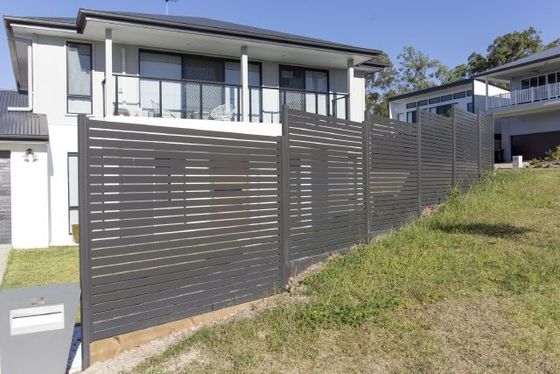 Home Yard Aluminium Profile Gate Door 1.2mm Thickness Long Lasting