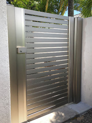 OEM / ODM Aluminium Profile Gate Fence Powder Coated Design Consistency