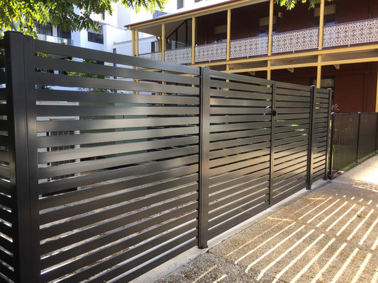 OEM / ODM Aluminium Profile Gate Fence Powder Coated Design Consistency