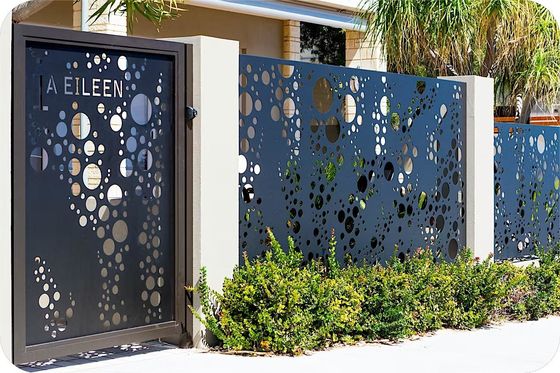 OEM Aluminium Sliding Driveway Gates Yard Aluminum Profile Door
