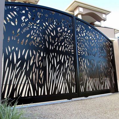 Double Sliding Aluminium Gate Door Frame Waterproof Function