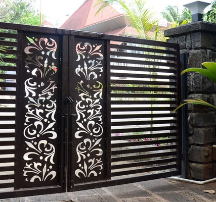Anodizing Aluminium Profile Gate Sliding Soundproof Double Gate Frame