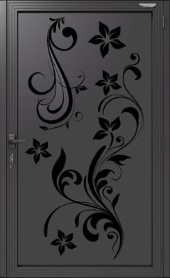Square Aluminium Profile Gate Fireproof Outdoor Aluminum Estate Gates