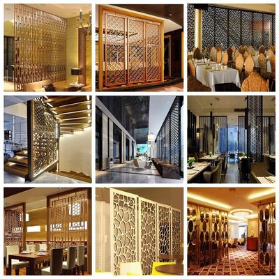 OEM / ODM Contemporary Screen Room Divider Portable Divider Panels Fireproof