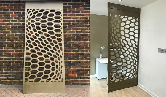 OEM Decorative Room Divider Panels Aluminium Divider Privacy Screen Soundproof