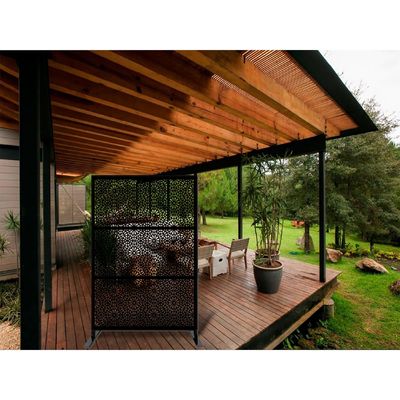 Aluminum Panel Folding Room Divider Fireproof Acoustic Divider Screen