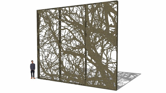 Separator Room Divider Screen Panels Board Aluminium Folding Design