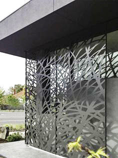 Rectangle Decorative Aluminum Pool Fence Panels Privacy 6ft Height