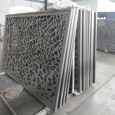 Outdoor Pool Aluminum Privacy Fence Panels Rustproof Non Toxic