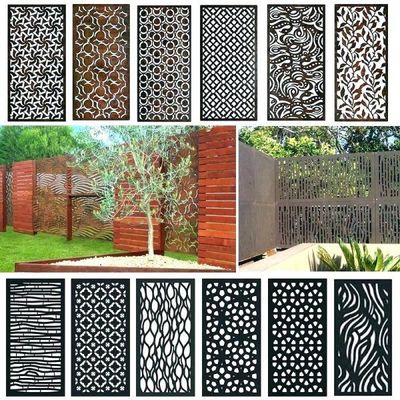 Aesthetics Aluminum Sheet Fence Screen Privacy Powder Coated