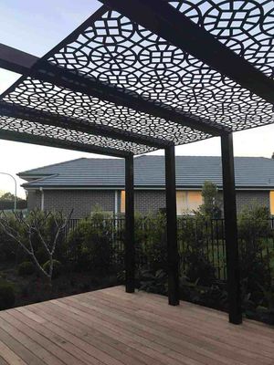 Aesthetics Aluminum Sheet Fence Screen Privacy Powder Coated