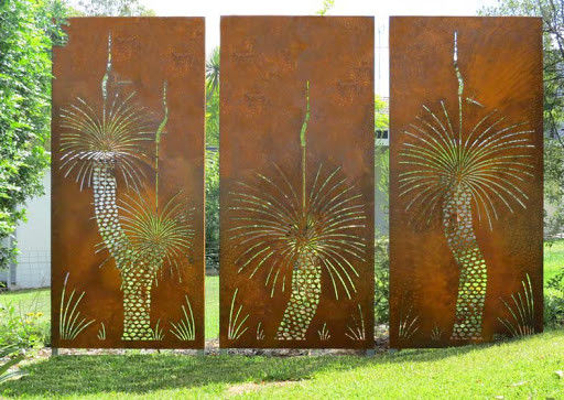 OEM / ODM Decorative Black Aluminum Fence 6x8 Privacy Fence Laser Cut