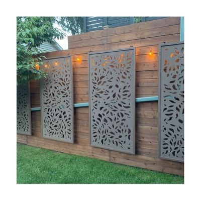 Apartment Custom Aluminum Privacy Fence Security Rust Resistant