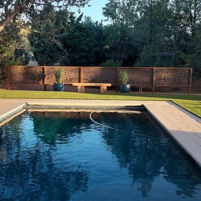 Apartment Custom Aluminum Privacy Fence Security Rust Resistant