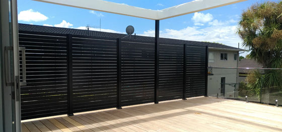 ODM Aluminium Security Fence Panels Colorbond Heat Insulation