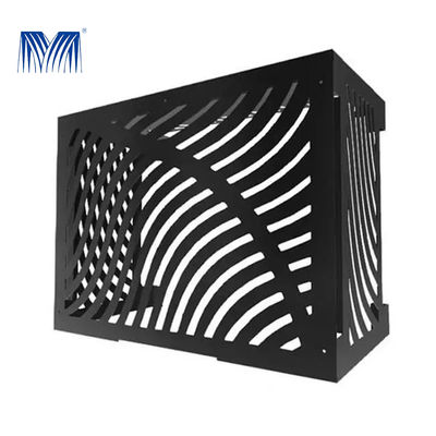 OEM / ODM Aluminium Air Conditioner Cover Rectangle Shape Standard