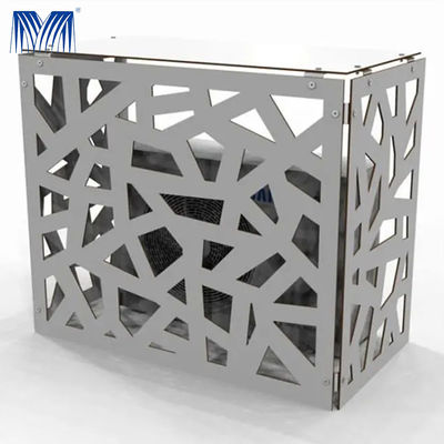 OEM Outdoor Aluminium Air Conditioner Cover Cleaning Lightweight