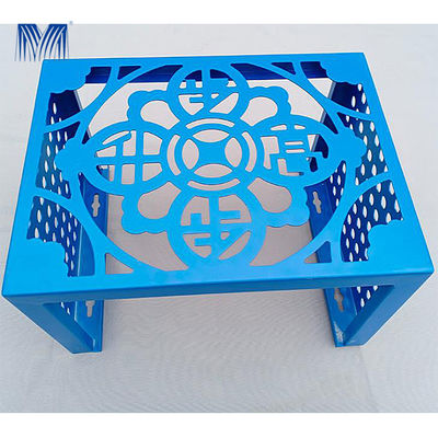 Outdoor Decorative Aluminium Air Conditioner Cover Ventilating Louver Laser Cut