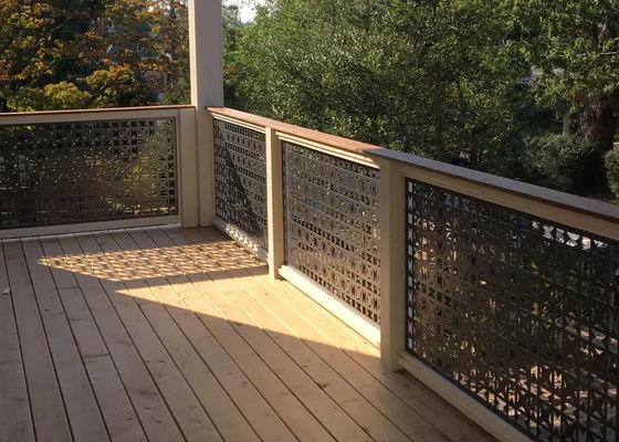 Polished Aluminum Spiral Staircase Outdoor Contemporary Stair Balustrade