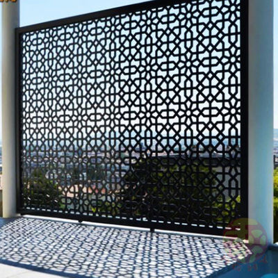 Outdoor Aluminum Stair Railing Balusters Framed Terrace Designs
